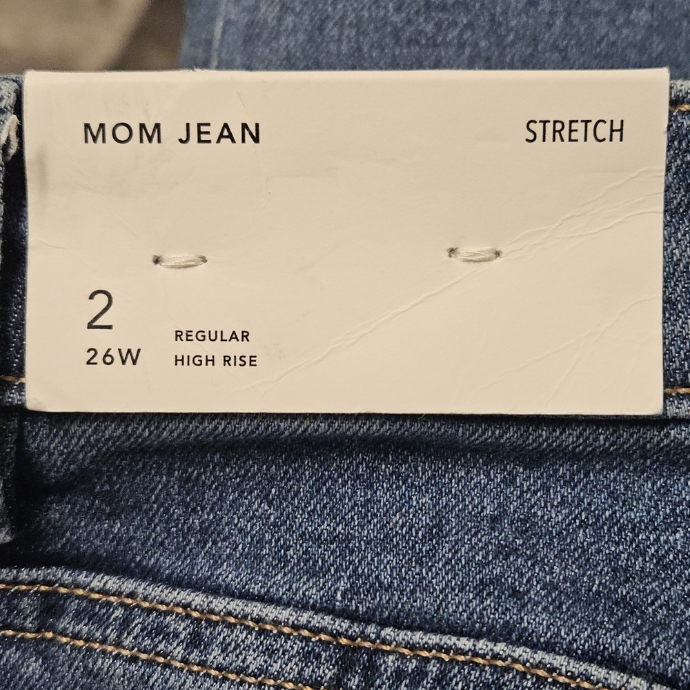 AMERICAN EAGLE MOM JEANS WOMEN'S SIZE 2/26W - Picture 5 of 7